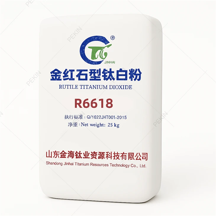 Sulfátový rutil Oxid titaničitý JINHAI R-6618-Víceúčelový